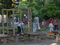 Bambini al parco Savorgnan alle Guglie