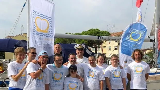 DE POLO - DINO TOMMASELLA - CAORLE - DISABILI IN BARCA A VELA PER TURISMO INCLUSIVO