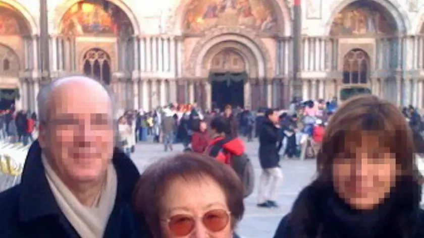 Yoko Nagae Ceschina in piazza San Marco