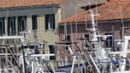I pescatori dei compartimenti di Chioggia e Caorle protestano contro le nuove norme UE sulla pesca a strascico: questa mattina oltre duecento motopescherecci, con a bordo circa tremila pescatori, hanno inscenato un carosello sul Canale della Giudecca, prima di attraccarsi davanti alla Capitaneria di Porto veneziana: poi una delegazione guidata dai sindaci dei comuni lagunari e' stata ricevuta dal governo regionale, per presentare una mozione di protesta al parlamento europeo. ANDREA MEROLA