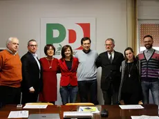 Agenzia Candussi, giornalista Artico. Conferenza stampa presentazione candidata segretaria PD Metropolitano Venezia, sede PD in via Cecchini Mestre.