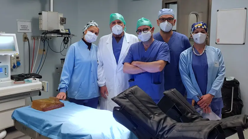 L'èquipe dell'Ostetricia e Ginecologia dell'ospedale di San Donà