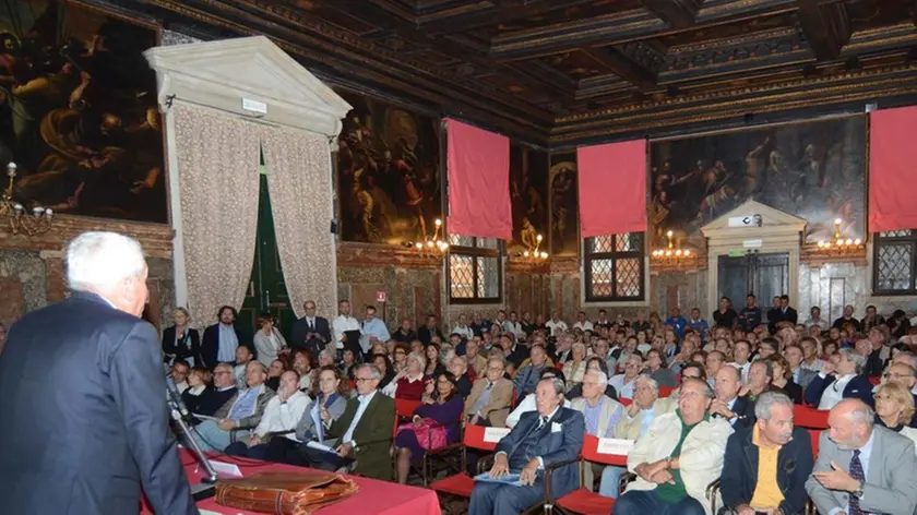 INTERPRESS/GF.TAGLIAPIETRA. 07.10.14.- VENIS CRUISE 2.0. INCONTRO PUBBLICO ALL'ATENEO VENETO CON CESARE DE PICCOLI,ANTONIO GOZZI E EZIO PALMISANI.