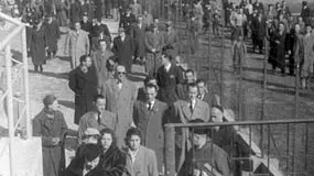 Un'immagine storica dello stadio Ballarin di Chioggia