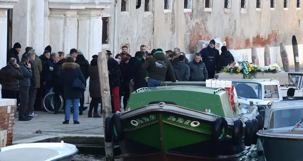 Interpress/M.Tagliapietra Venezia 18.01.2018.- Funerale Ivano Gritti. Chiesa dei Mendicanti, Ospedale Civile di Venezia.