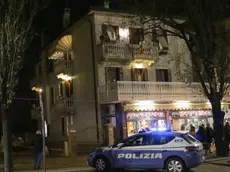 Foto Agenzia Candussi/ Mion/ Marghera, Piazza Mercato/ Accoltellamento di fronte al Bar San Marco in Piazza Mercato a Marghera