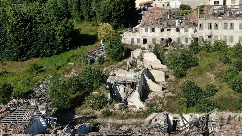 Villa Fini, distrutta dalla forza del vento l’8 luglio 2015
