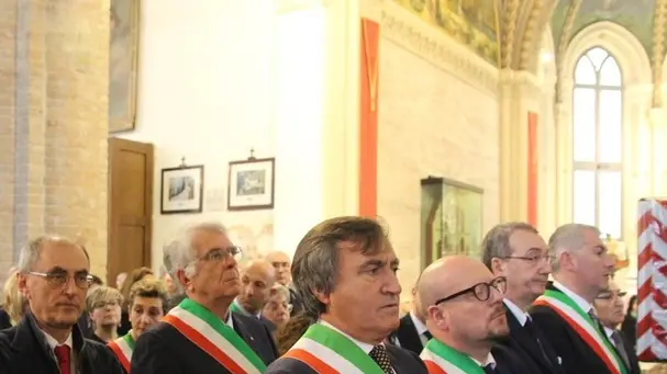 Colucci - Dino Tommasella - Concordia Saggittaria - Ordinazione episcopale don Livio Corazza - Cattedrale di Concordia - autorità pubbliche presenti alla cerimonia