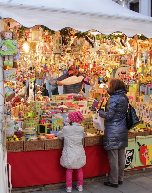 Mercatini di Natale in piazza Ferretto a Mestre