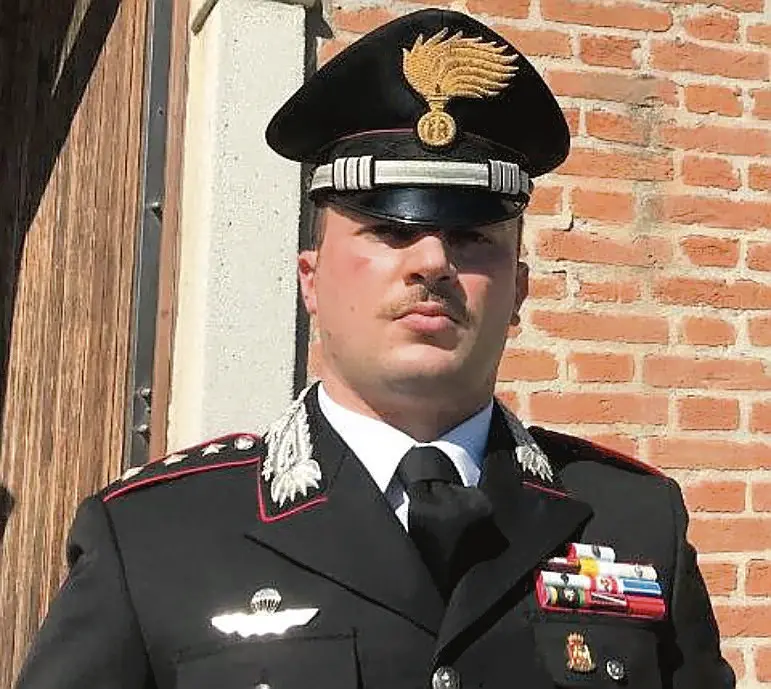 Il capitano Giovanni Rubino, comandante della compagnia di Venezia