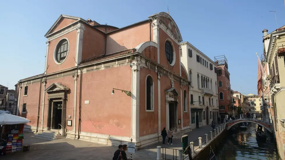 Interpress/Gf.Tagliapietra. 16.04.2019.- Chiesa di San Felice Cannaregio dove è avvenuto il furto sacrilego.