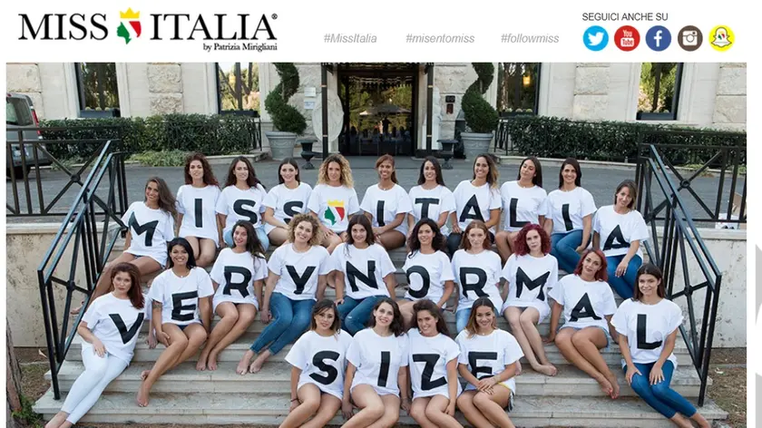 Il sito di Miss Italia 2017