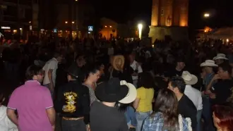 Il centro invaso di pesrone per la prima Notte bianca del Miranese