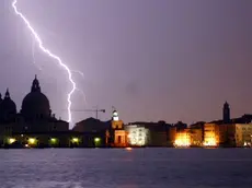 fulmini su Venezia