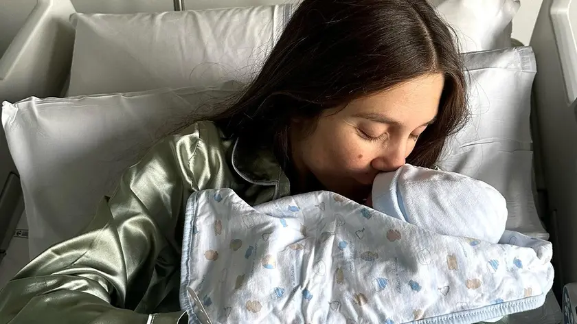 Ilaria Busato con il piccolo Federico: la food blogger ha scelto l’ospedale di Portogruaro per partorire