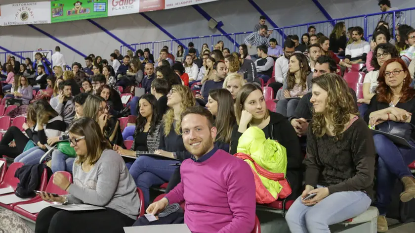 Foto Agenzia Candussi/ Furlan/ Mestre, stadio Taliercio/ Concorso pubblico per infermieri