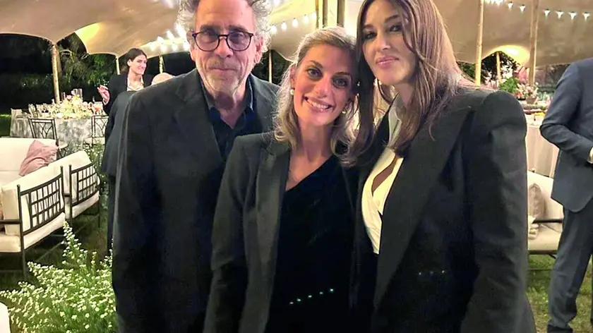 Silvia Smaniotto tra Tim Burton e Monica Bellucci