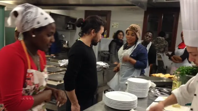 Un momento della gara Africa Masterchef (foto Mantengoli)