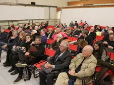 Foto Agenzia Candussi/ Scattolin/ Mestre, Centro Santa Maria delle Grazie/ Incontro pubblico sullo stato di avanzamento dei lavori dell'M9