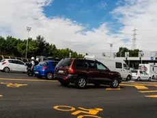 RALLENTAMENTI E TRAFFICO AL CASELLO AUTOSTRADALE DI VILLABONA.