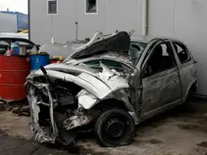 BELLOTTO - AUTO INCIDENTE CURVA BOSTON. aut vittima