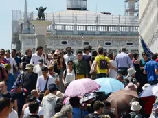 Interpress/M.tagliapietra Venezia 14.05.2017.- Turismo Ponte della Paglia.
