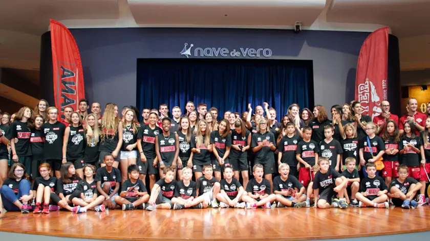 Presentazione ai tifosi delle squadre Reyer presso Nave De Vero, Marghera.