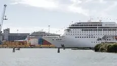 Navi da crociera ormeggiate a Porto Marghera