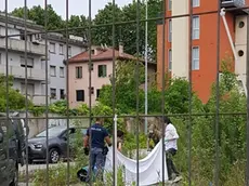 Il punto dove è stata trovata la salma a Mestre (foto Giampaolo Conte)