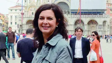 INTERPRESS/GF.TAGLIAPIETRA.- VENEZIA TODAY. LAURA BOLDRINI A VENEZIA.