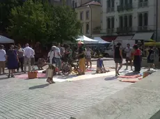 DE POLO - DINO TOMMASELLA - SAN DONA' DI PIAVE - FLASH MOB IN PIAZZA INDIPEDENZA