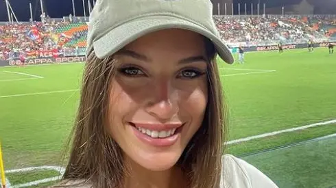 La calciatrice Agata Isabella Centasso