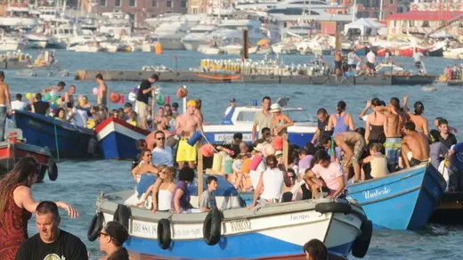 CAIAFFA VENEZIA 17.07.201.- FESTA DEL REDENTORE. BACINO SAN MARCO.- INTERPRESS
