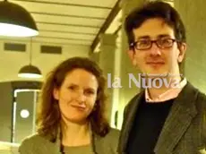 Marco Celio Passi con la moglie Aloisia Marzotto Caotorta