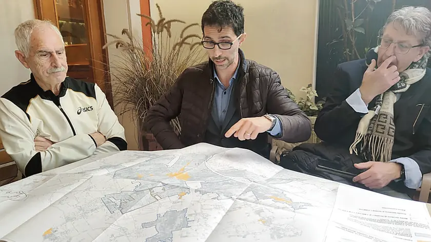 La conferenza stampa degli attivisti del comitato di viale San Marco a Mestre