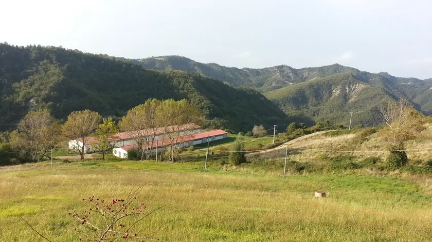 Panoramica della tenuta di Giancarlo Galan a Frassineto