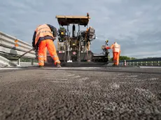 Lavori in corso tra San Donà e San Stino in A4