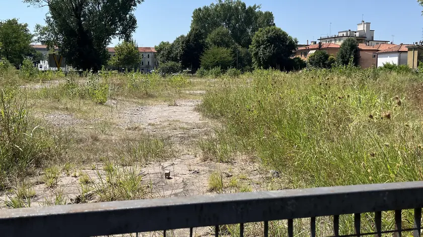 L’area di via Ulloa a Marghera dove è prevista la realizzazione della nuova Questura