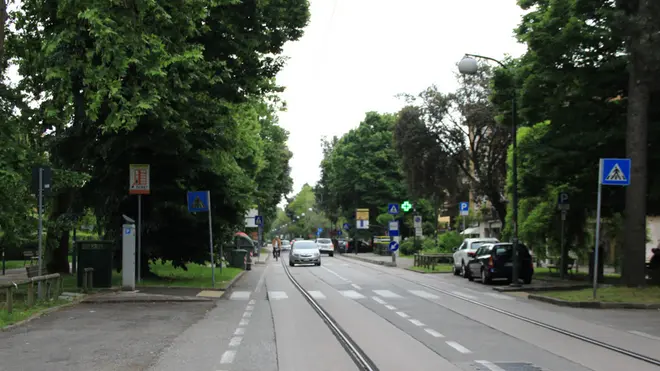 Panoramiche di viale San Marco, Mestre