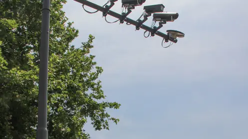 Nuove telecamere posizionate all'incrocio tra viale Sansovino e via Forte Marghera