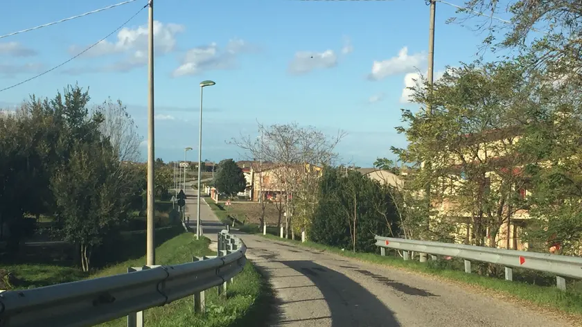 La zona dei furti a Valli di Chioggia