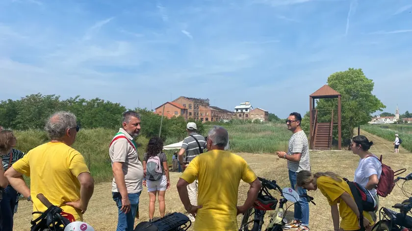 La torretta per il birdwatching di Ceggia