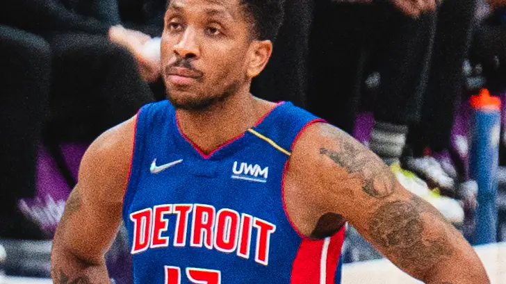 Rodney McGruder con la canotta dei Detroit Pistons