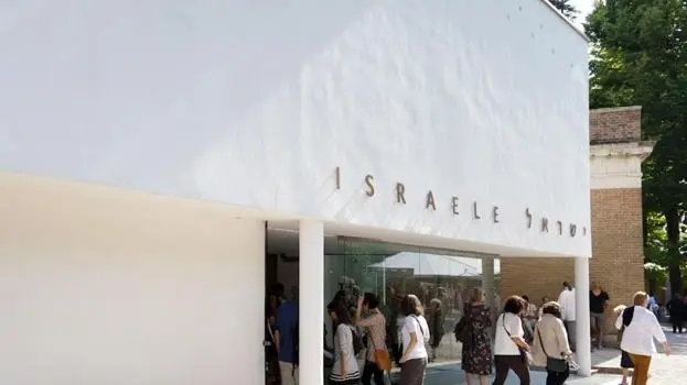 Il padiglione di Israele ai Giardini della Biennale
