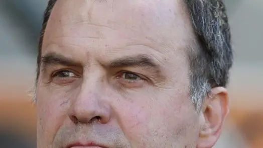 (FILE) Former Chilean head coach Marcelo Bielsa looks on during the FIFA World Cup 2010 group H preliminary round match between Honduras and Chile at the Mbombela stadium in Nelspruit, South Africa, 16 June 2010. ANSA/LINDSEY PARNABY