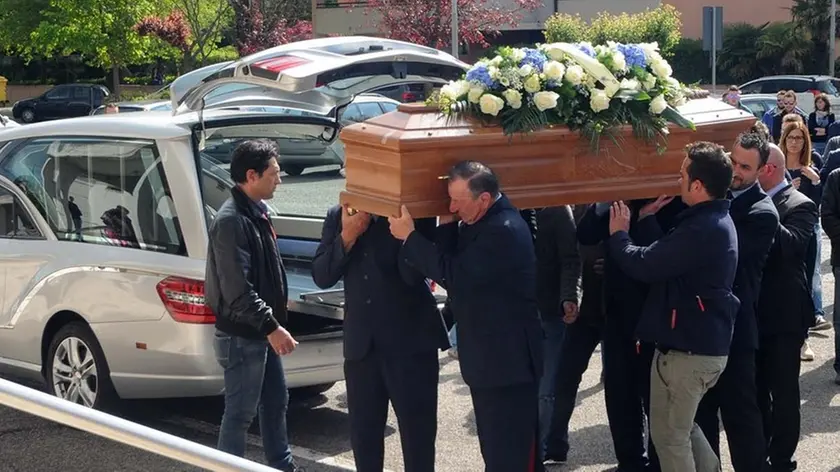 COLUCCI - DINO TOMMASELLA - PORTOGRUARO - FUNERALE DI CRISTINA DINI