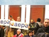 La protesta dell’Aepe in Consiglio comunale