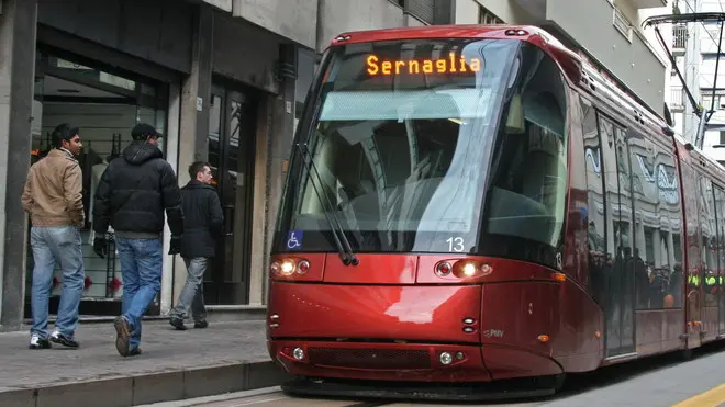 MESTRE (VE) INAUGURAZIONE TRAM DI MESTRE. @ LIGHTIMAGE 19/12/2010 MESTRE INAUGURAZIONE TRAM