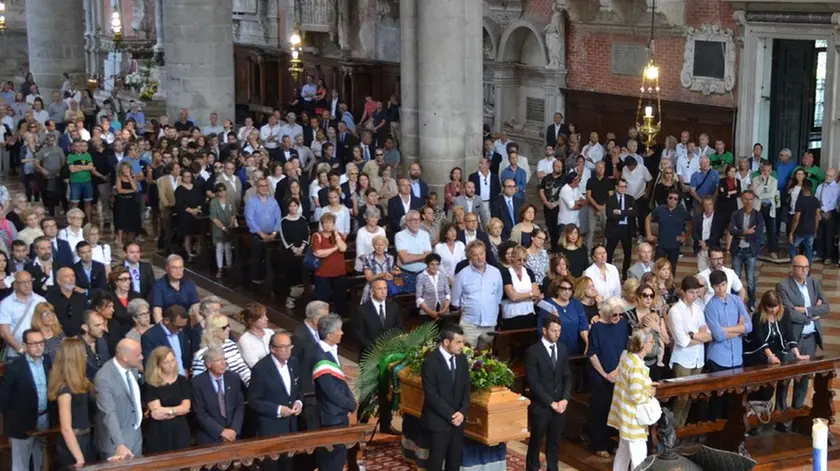 Interpress/GF.Tagliapietra Venezia. 06.06.2018.- san Giovanni e Paolo. Funerali di Pietro Bortoluzzi.