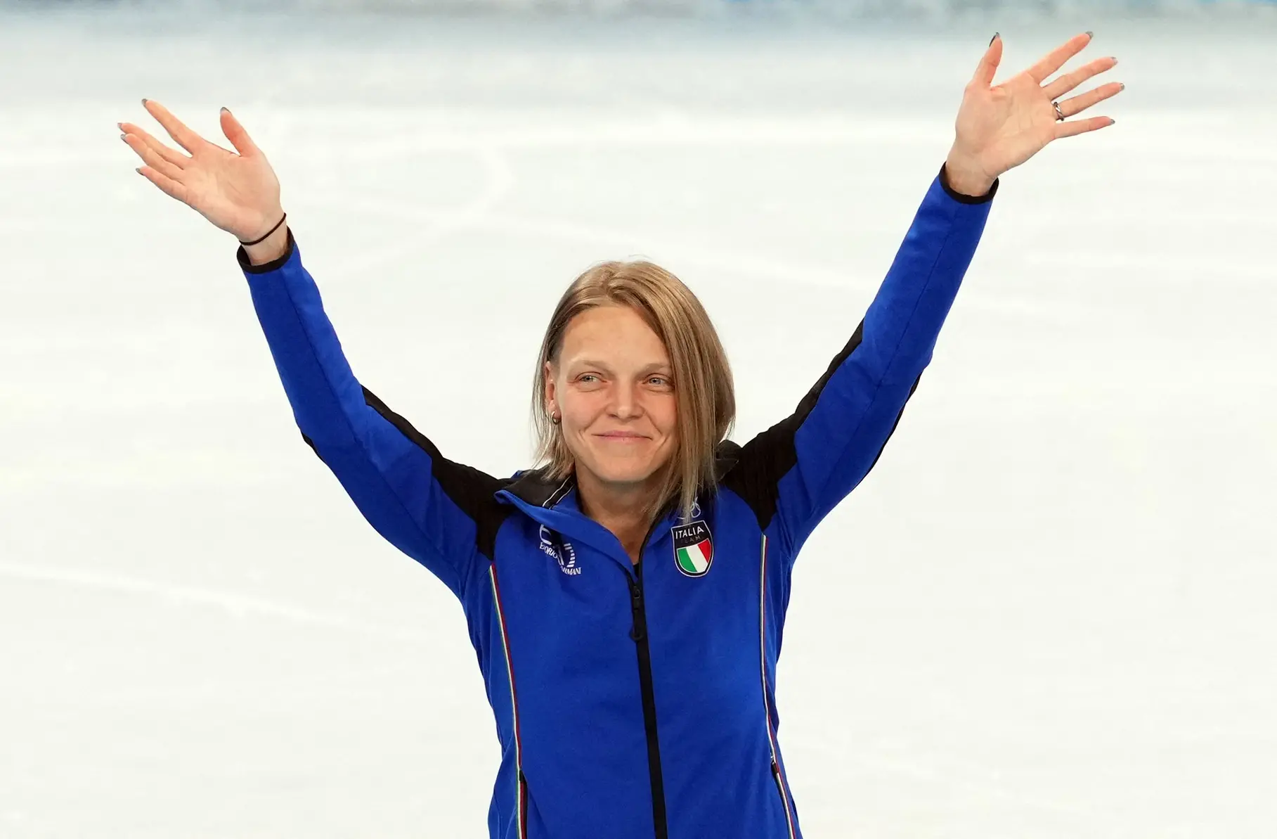 La campionessa Arianna Fontana